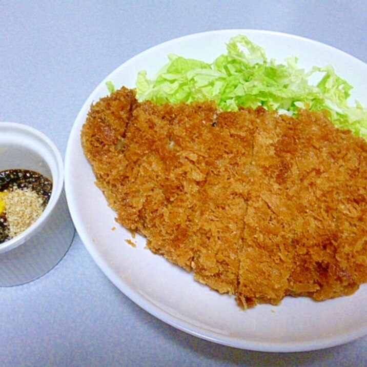 トンカツにぴったり♪白菜とトンカツの手作りソース